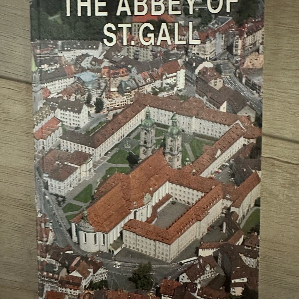 💥 (10 for $10) The Abbey of St. Gall Book